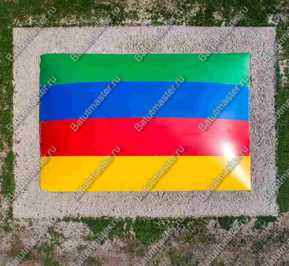 Надувная подушка для установки в грунт «Мягкая гора», 10×5×2 м