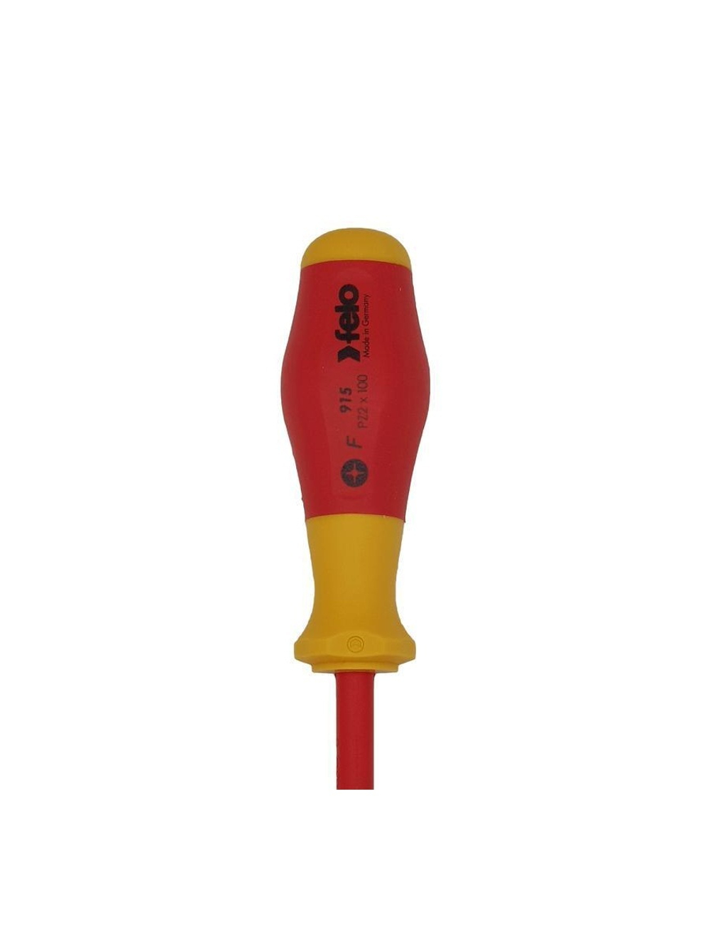 Отвертка диэлектрическая крестовая PZ2х100 Felo 91520390