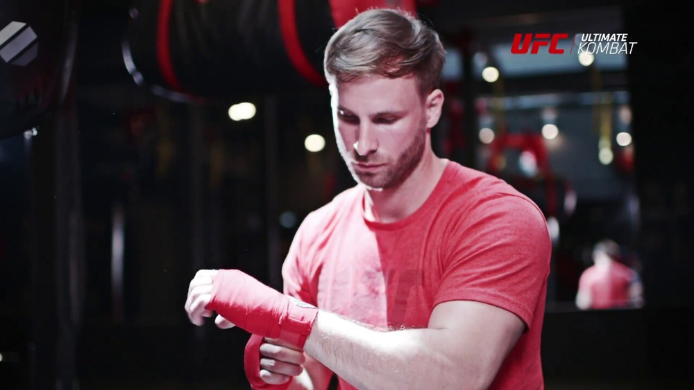 UFC Бинт боксерский 4,5 м синий