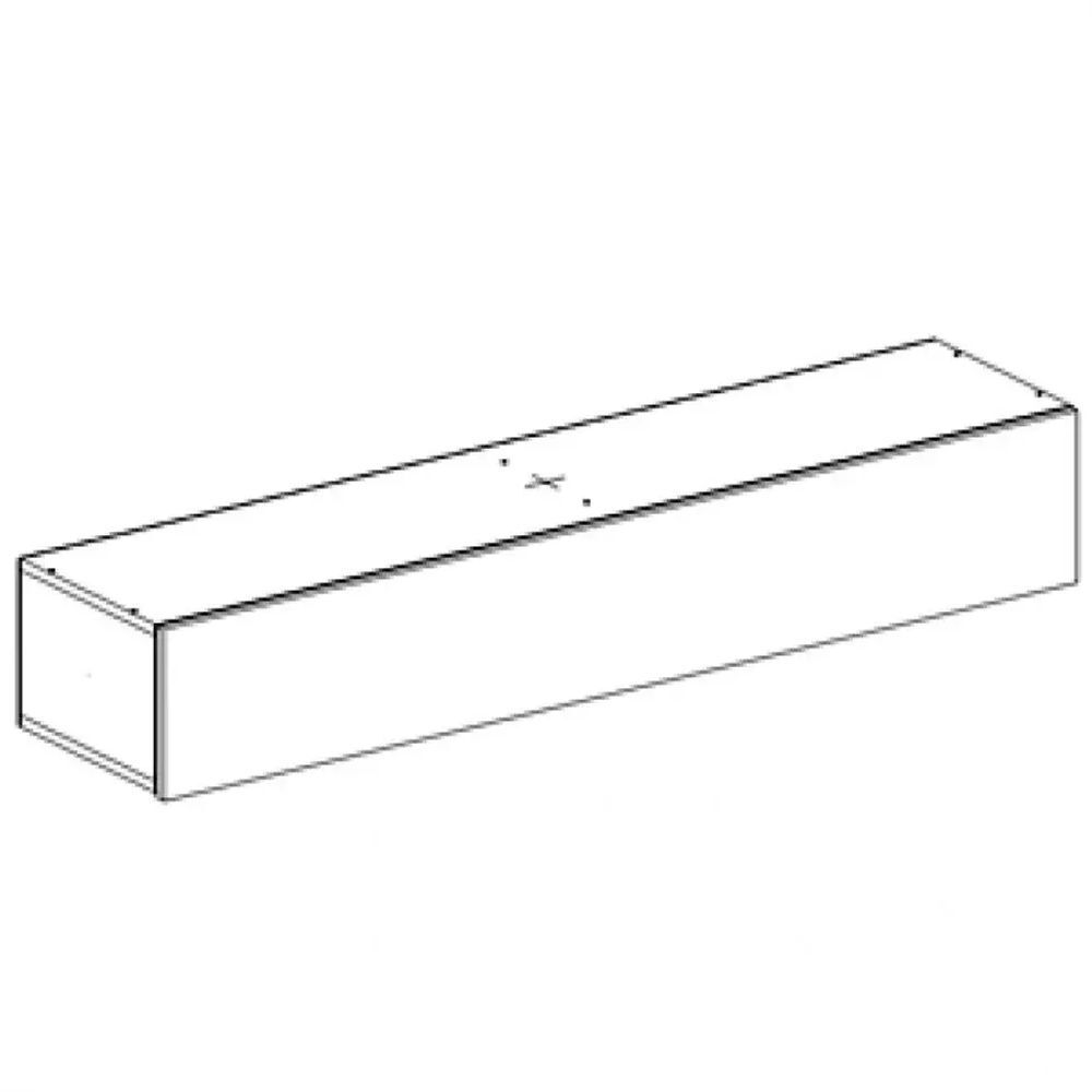 Тумба подвесная 1-ств. "Бэлла"(Белый лофт)