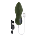 Анальный вибростимулятор My Secret Garden - 14,6 см.