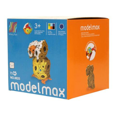 Конструктор 3D Сова, коробка 8825