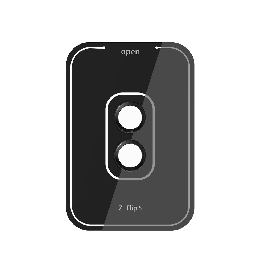 Защитное закаленное стекло от Nillkin на камеру смартфона Samsung Galaxy Z Flip 5, серия CLRFilm Camera Tempered Glass