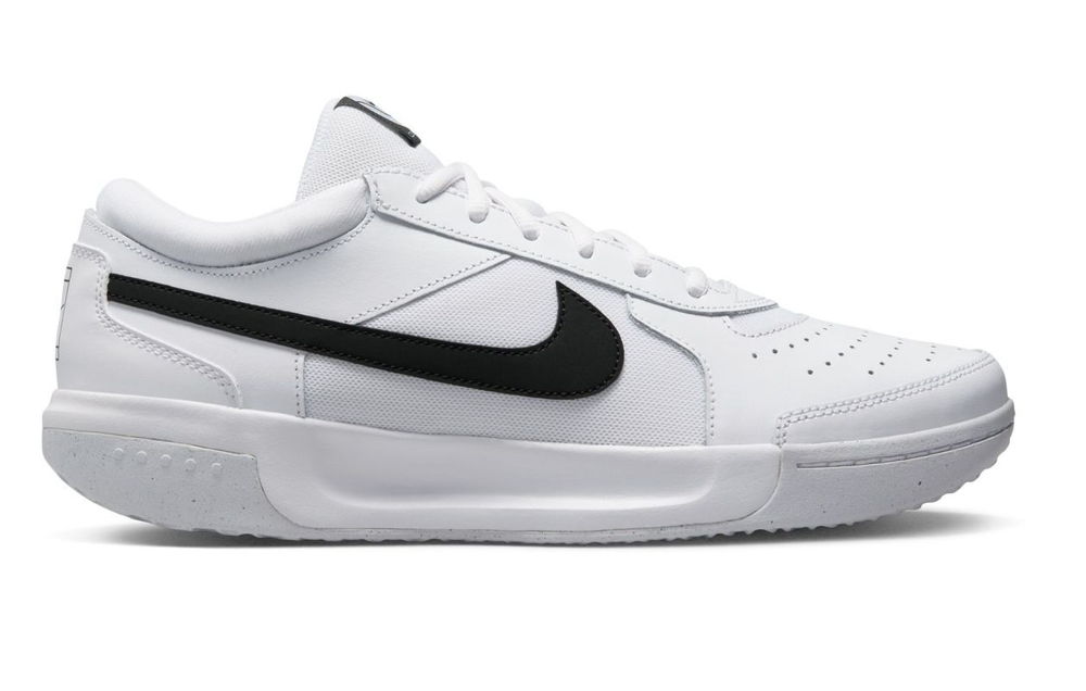 Детские теннисные кроссовки Nike Zoom Court Lite 3 JR - white/black