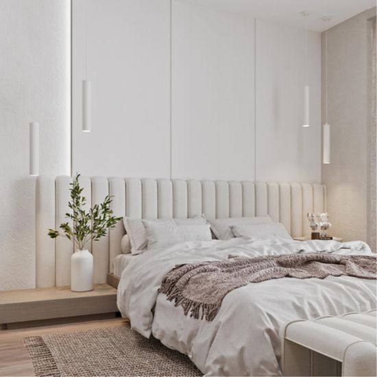 A1530SP-1WH Светильник подвесной TORRE для MR16 Ø56x300мм белый IP20