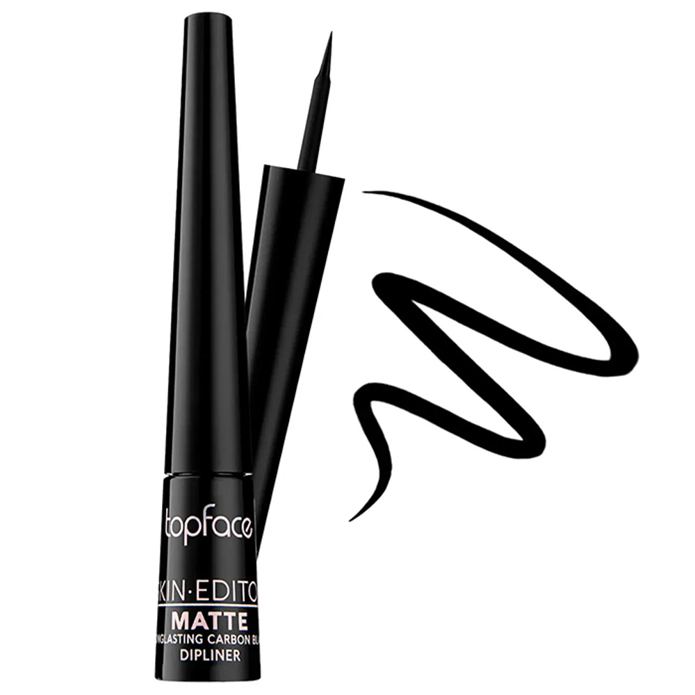Подводка для глаз Topface Skin Editor Matte Dipliner черная 2,5 гр