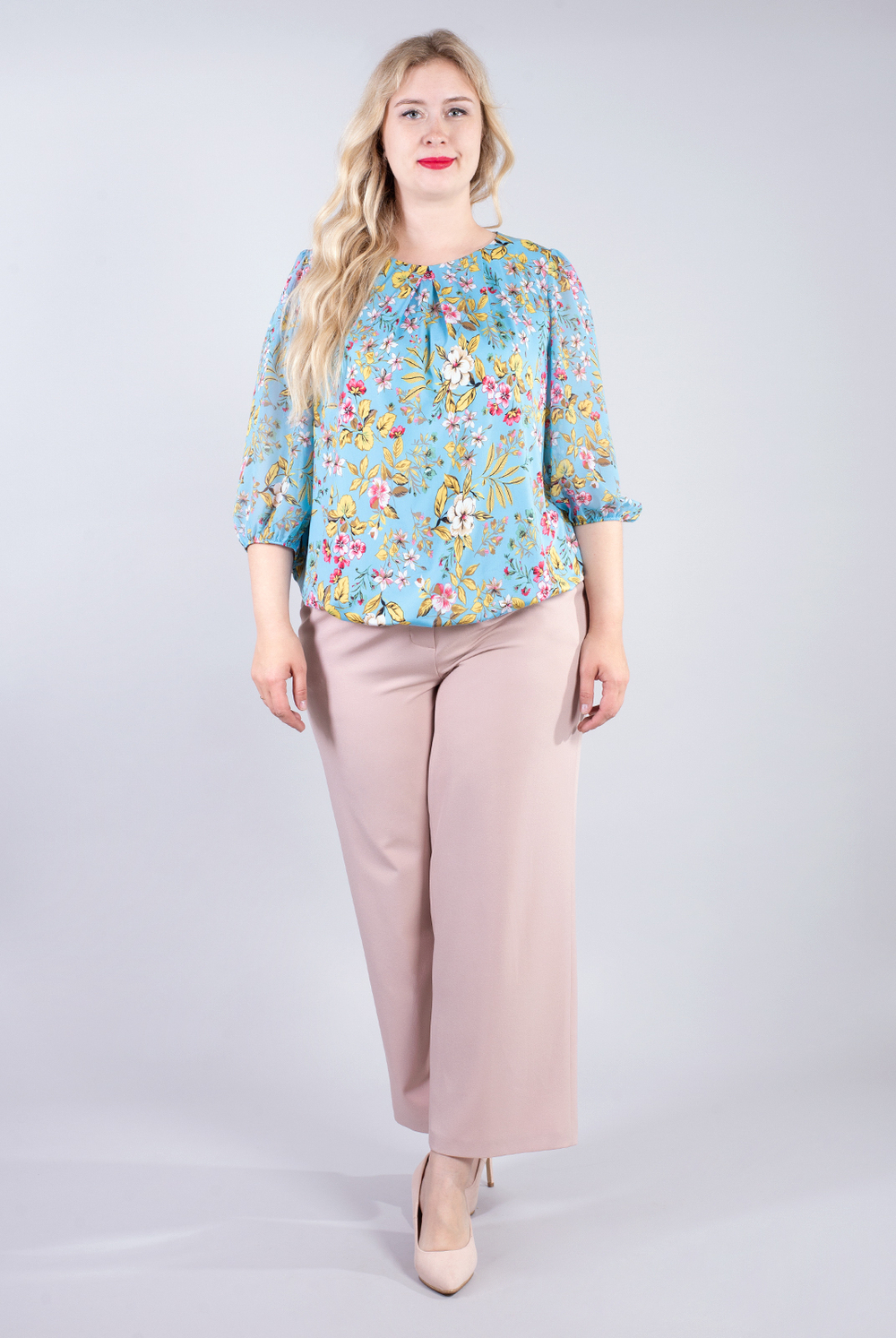 Джемпер женский 3699АП, Букет #172Бука033699АП