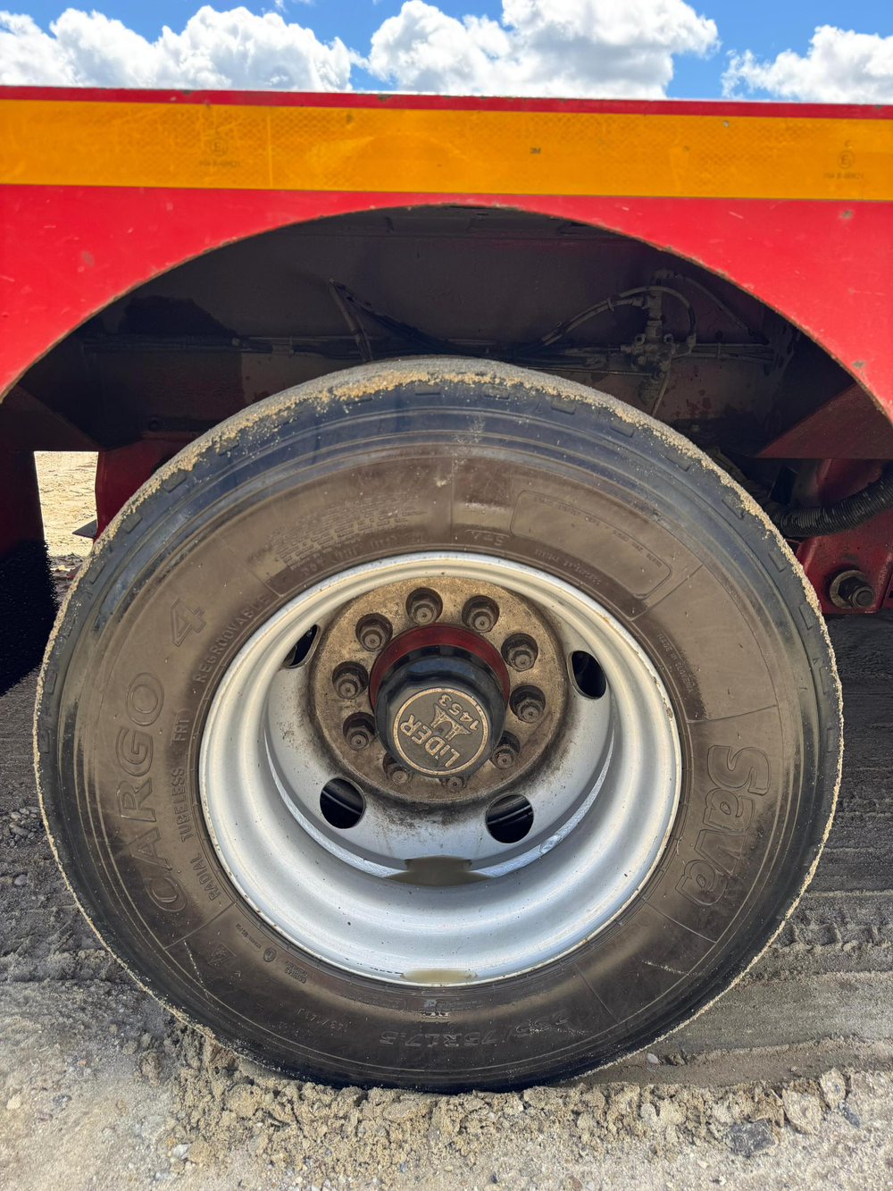 LIDER TRAILER GTS LDR4 Полуприцеп тяжеловоз 4 оси GTS LDR4 (Раздвижной)
