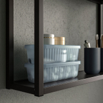 Контейнер для хранения с крышкой IKEA RYKTA (РЮКТА), Серо-голубой, 9x24x7 см, 0,5 л