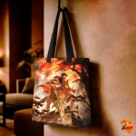 Сумка шоппер с принтом Honkai Star Rail