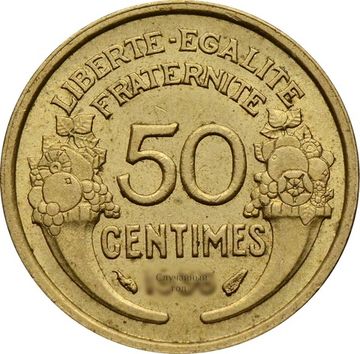 50 сантимов 1931-1947 Франция