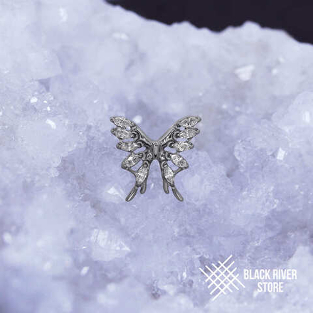 Butterfly Aglais Crystal