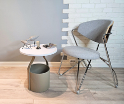 Статуэтка Wood grain bird black A