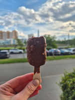 Эскимо шоколадное с печеньем без глютена Lubaica, 45 г