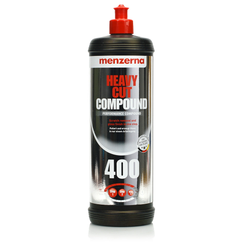 Мenzerna Heavy Cut Compound 400 IMPROVED FORMULATION.Универсальная высокоабразивная паста 1кг.