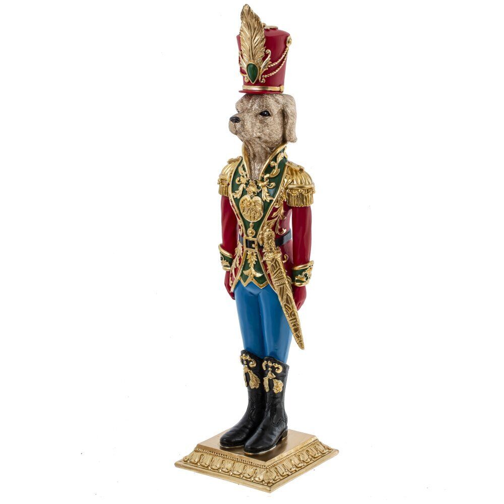 GAEM Фигурка декоративная "Солдатик-собака", L9 W9 H32 см