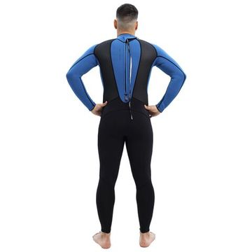 Гидрокостюм Marlin Tropic man черный/синий 3 мм