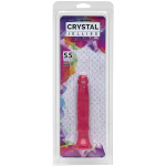 Розовый анальный фаллоимитатор-стимулятор 15,2см Doc Johnson Crystal Jellies Anal Starter 0284-01-CD