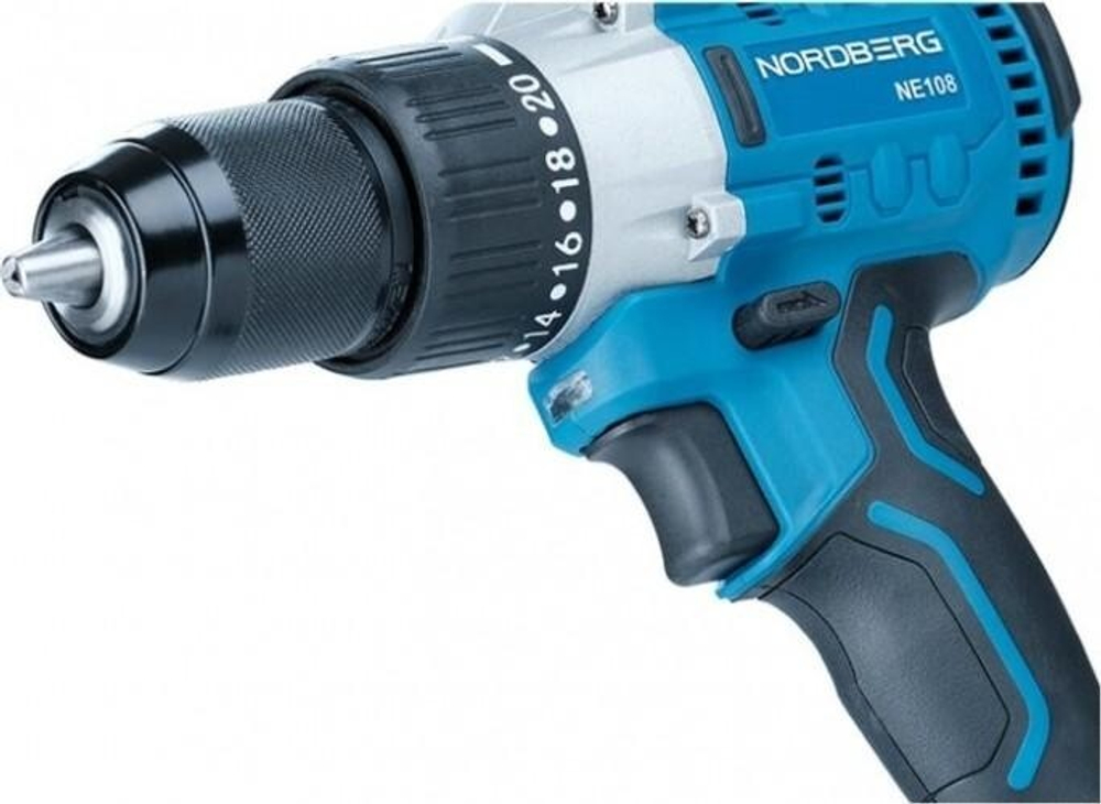 Дрель-шуруповерт аккумуляторная NORDBERG NE108K ЦБ-00016880