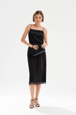 23516 Блузка женская (черный)