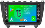 Магнитола для Mazda 6 2007-2012 (GH) - Airoc AB-2415 (кнопки и крутилки), Android 13, TS20, 6/128Гб, SIM-слот, CarPlay