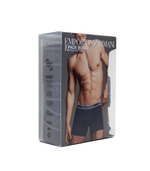 Трусики-боксеры 3шт. Emporio Armani - черный(111473 3F717)