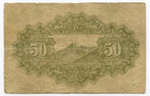 Банкнота Япония 50 сен 1942 год. Серия 79. VG-F