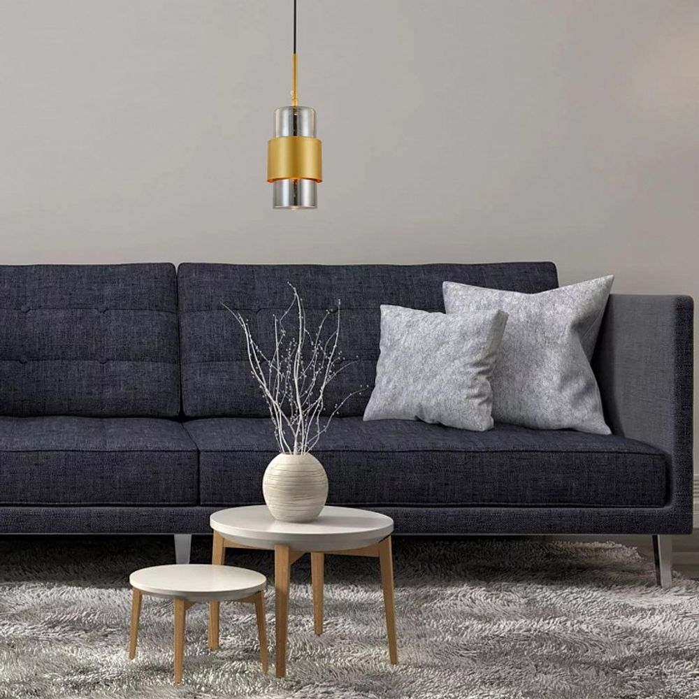 Подвесной светильник Escada HURRICANE 1169/1S Black/Gold