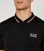 Поло EA7 - черный(6DPF17 PJ27Z)