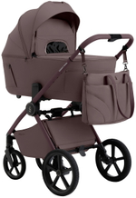 Коляска 4 в 1 Sweet Baby SBL Elegante Therma Colore + автокресло Elegante Plus с базой i-Size ISOFIX DK780 Mokka