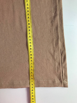 Юбка с завышенной талией в рубчик, визуально 40 размер