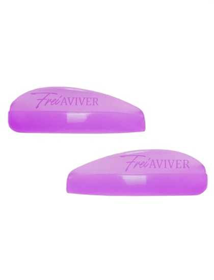 Силиконовые валики глянец FreiAVIVER (фиолетовый ) L