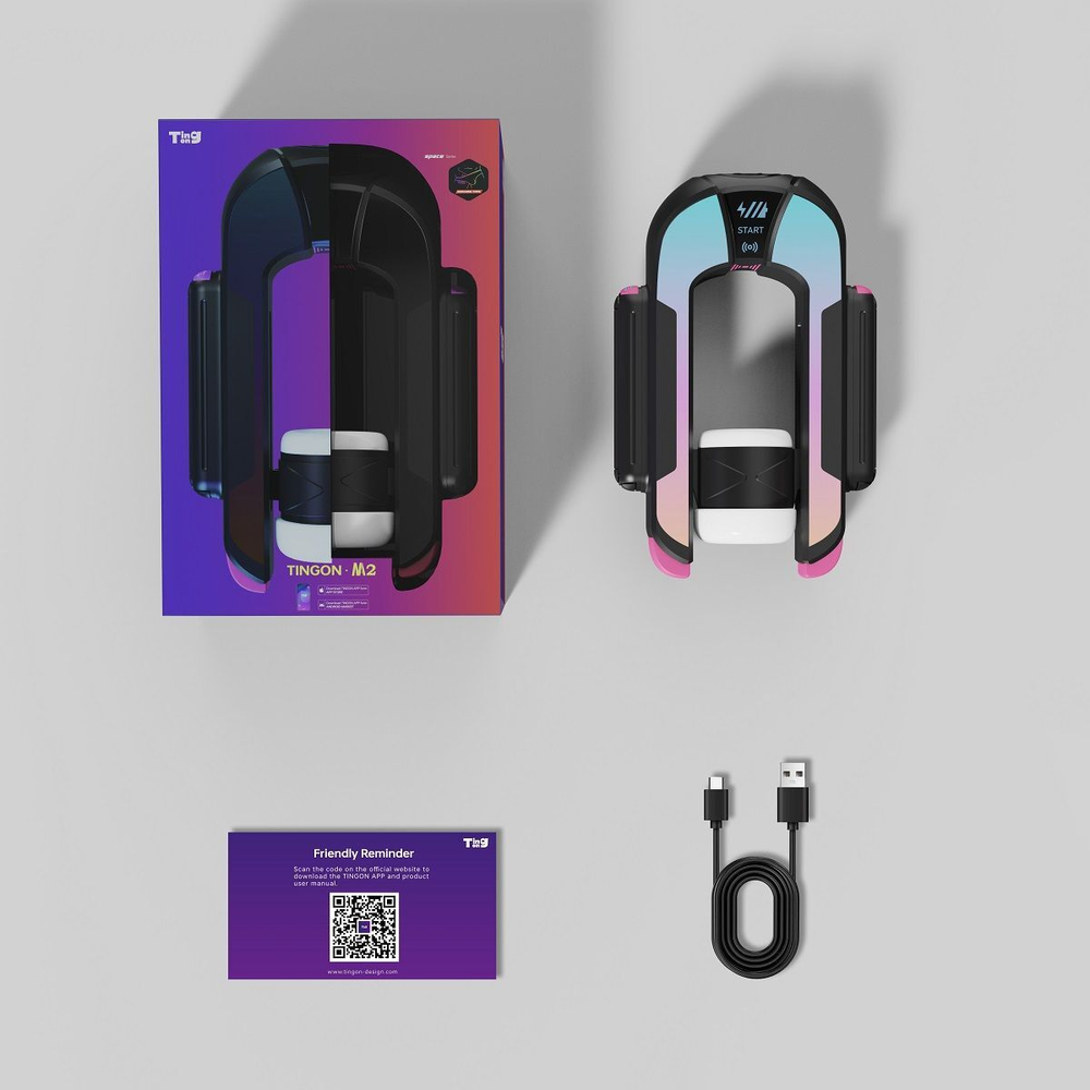 Интерактивный автоматический мастурбатор M2 (Цвет: разноцветный)