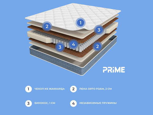 Prime Hit Матрас 80х186 Аскона