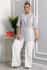 Блуза Июль (голубая) Б13876-24М LT Collection