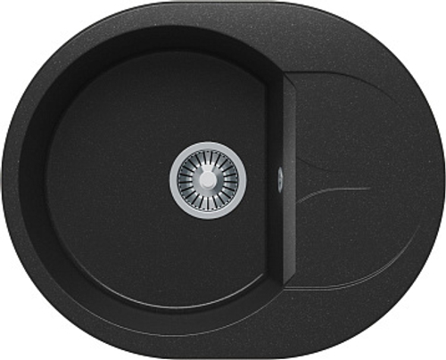 Мойка Tolero Gelcoat Ronda 620 черный Анкона