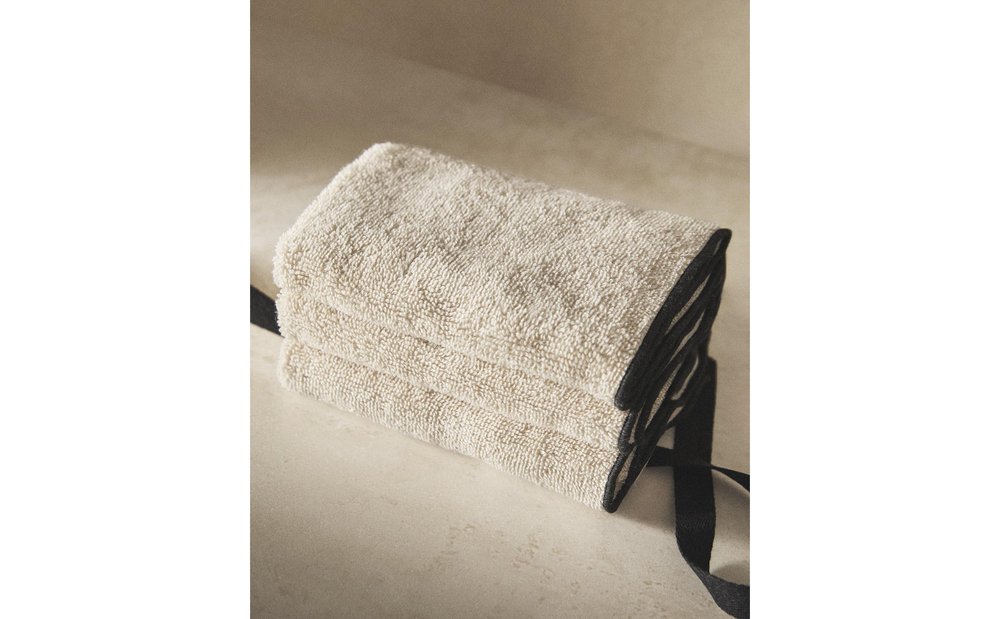 Zara Home Набор полотенец из хлопка, 30x30 см (3 шт.) · 4596/002