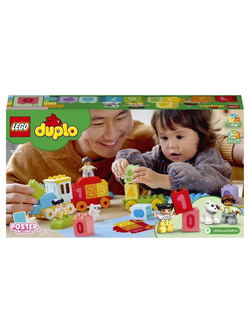 LEGO / Конструктор LEGO DUPLO Creative Play 10954 Поезд с цифрами