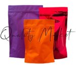 Пакеты ДОЙ ПАК металлизированные с замком ЗИП-ЛОК 135х200+(40+40) мм (Сиреневый матовый)