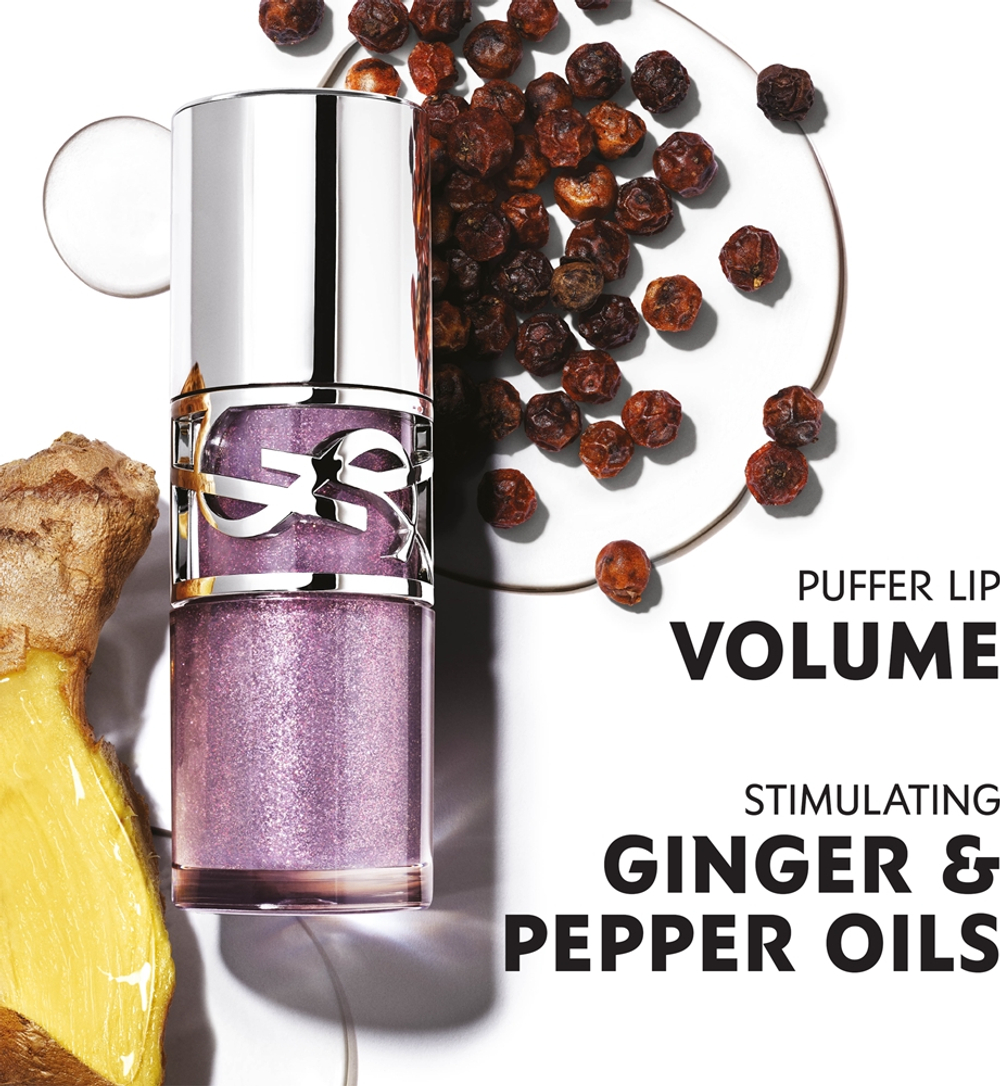 Yves Saint Laurent Loveshine Plumping Lip Oil Gloss - Блеск для губ оттенок 5 California Sunshine, 6 ml