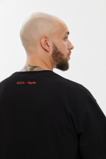 Футболка коллаб граффити (чёрный)