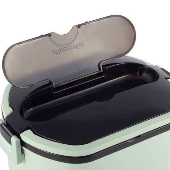 Ланч бокс 750 мл. Kamille KM 2138 (пластик, нержавеющая сталь)