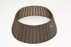 Корзина под елку Премиум Царская Лоза 87 см., разборная, лесной орех, ЕлкиТорг (87-222)