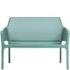 Уличный пластиковый диван Net Bench ментоловый