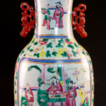 Парадные вазы «На приеме у Императора»