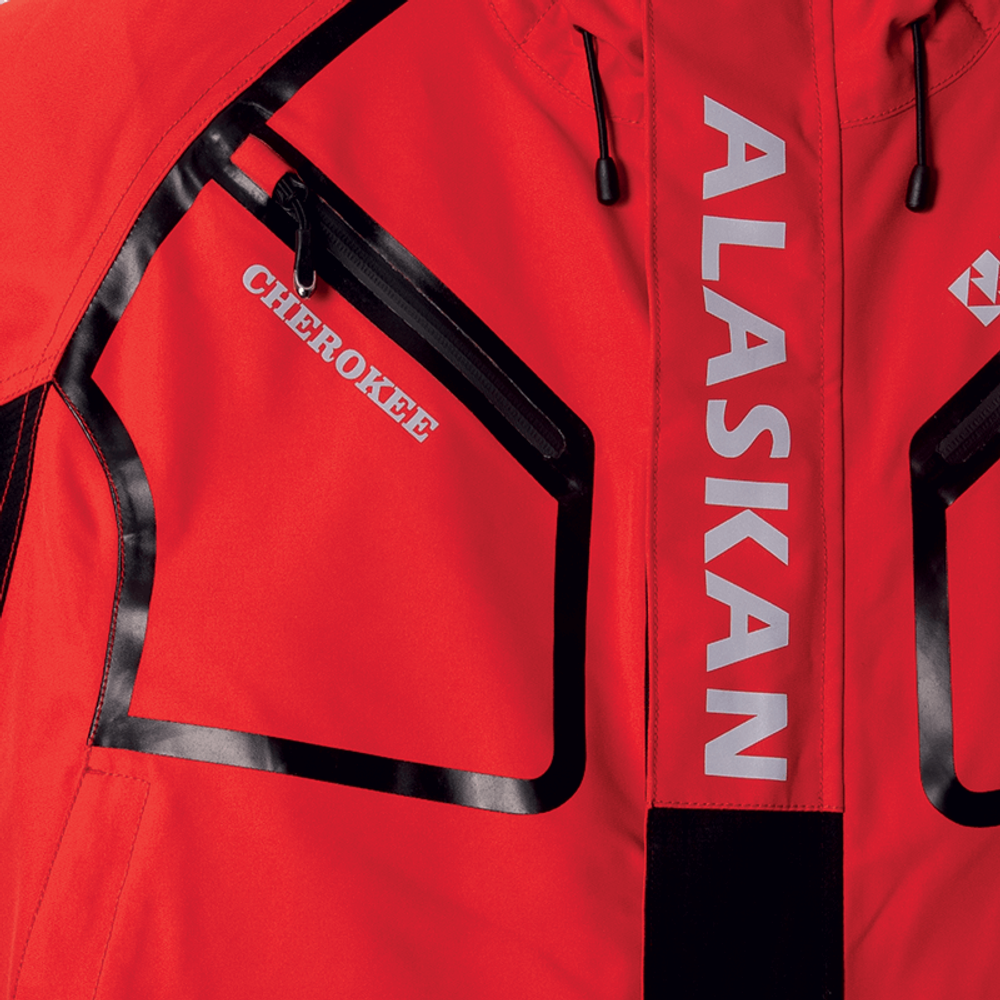 Костюм зимний ALASKAN CHEROKEE (красный/черный)