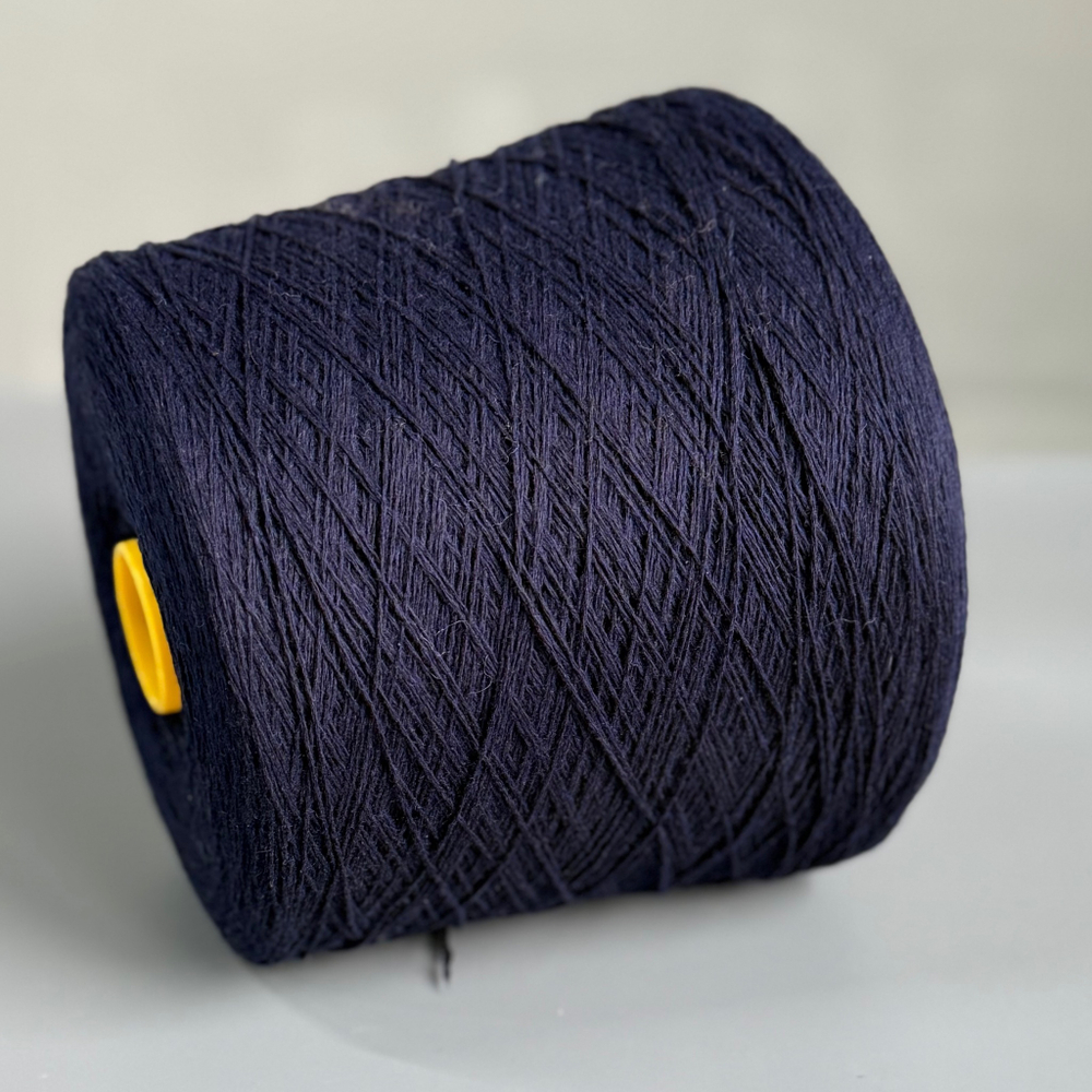 Пряжа Todd&Duncan Cashmere 4/28 (100% кашемир), 700м/100гр, синий нави