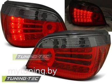 Задние фонари Bmw 5 E60 red smoke led