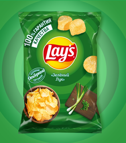 LAY'S® «Зеленый лук» 140г.
