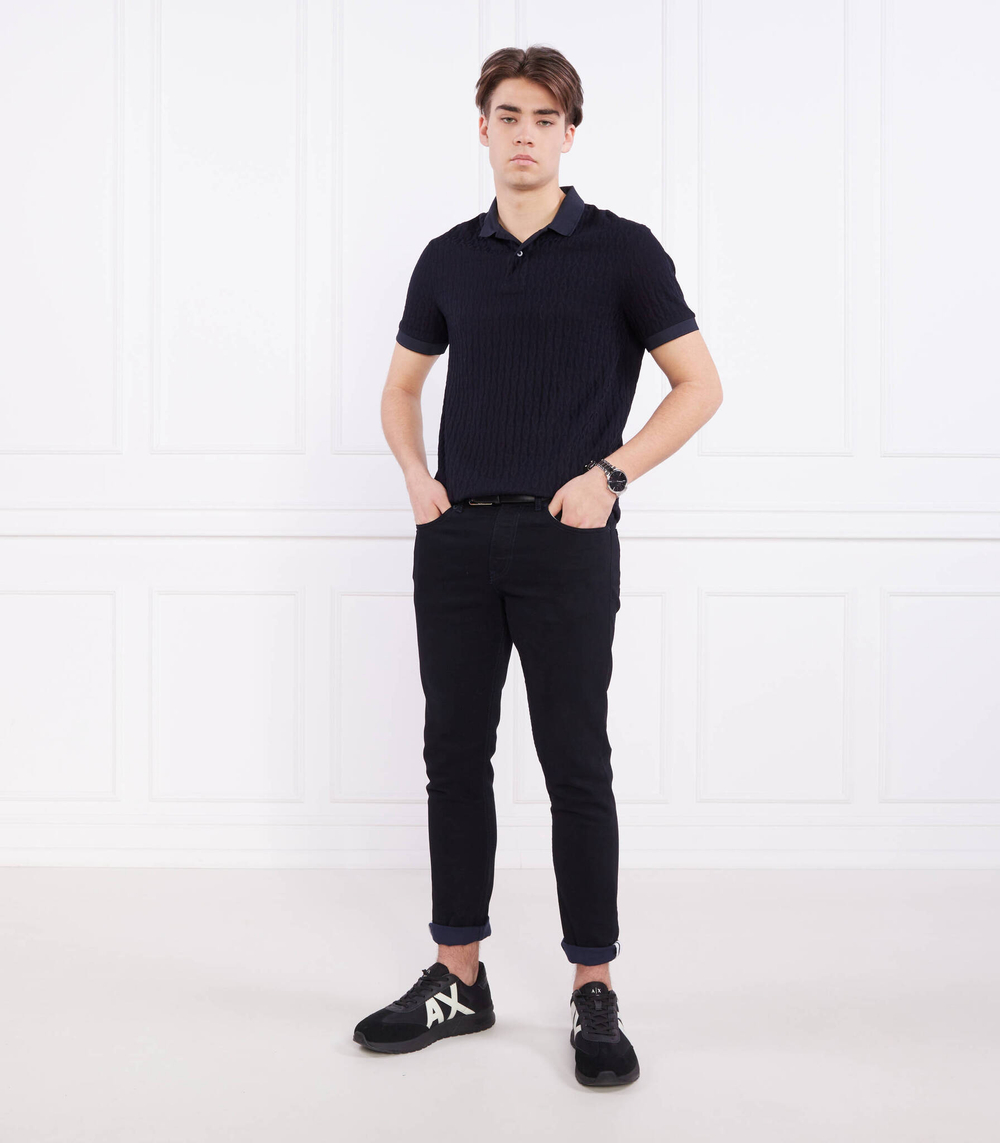 Поло Armani Exchange - темно-синий(3RZFLA ZJ2ZZ)